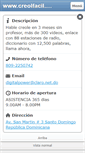Mobile Screenshot of creolfacil.com